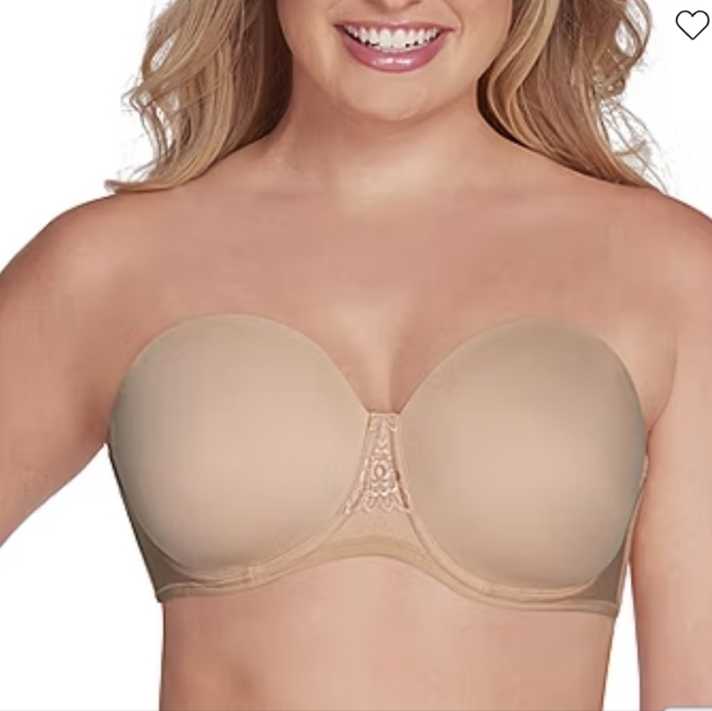 Vanity Fair Strapless Bra - NWOT